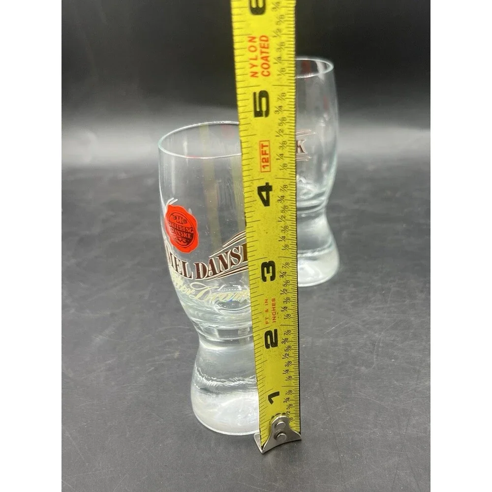 Set of 4 Vintage Gammel Dansk Bitter Dram Schnapps Shot Glasses Barware